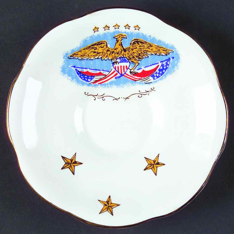 Heritage Saucer by Rosina-Queens-1