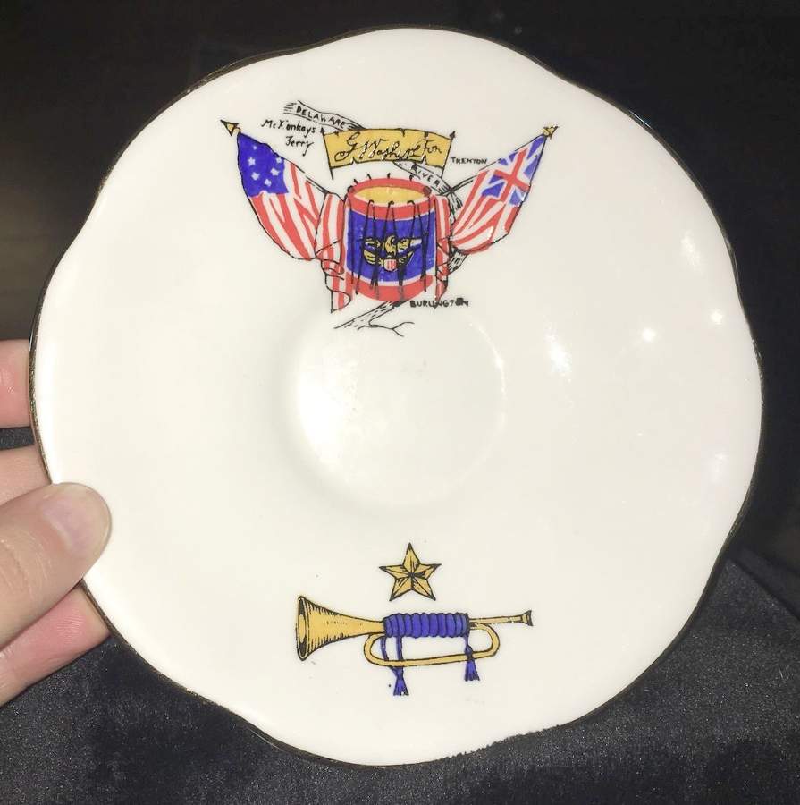 Heritage Saucer for Flat Cup by Rosina-Queens-1