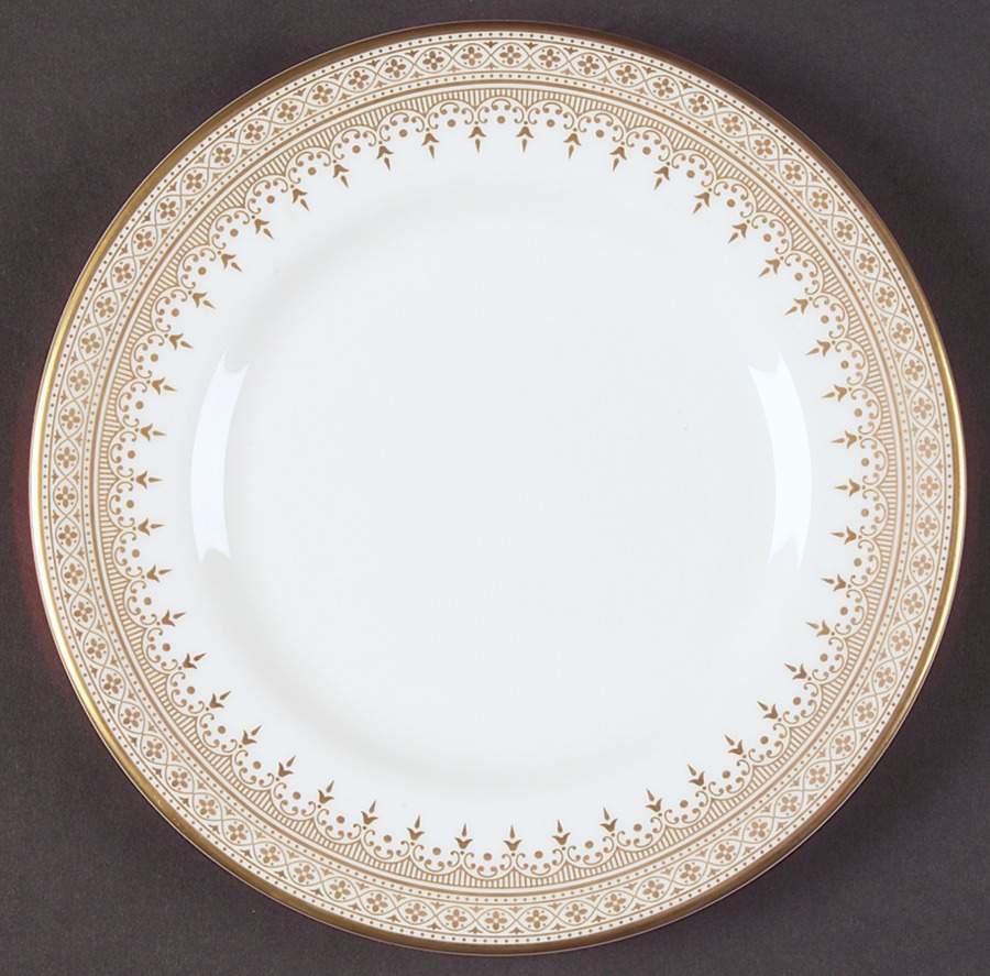 Piper Gold Bread & Butter Plate by Royal Doulton-1