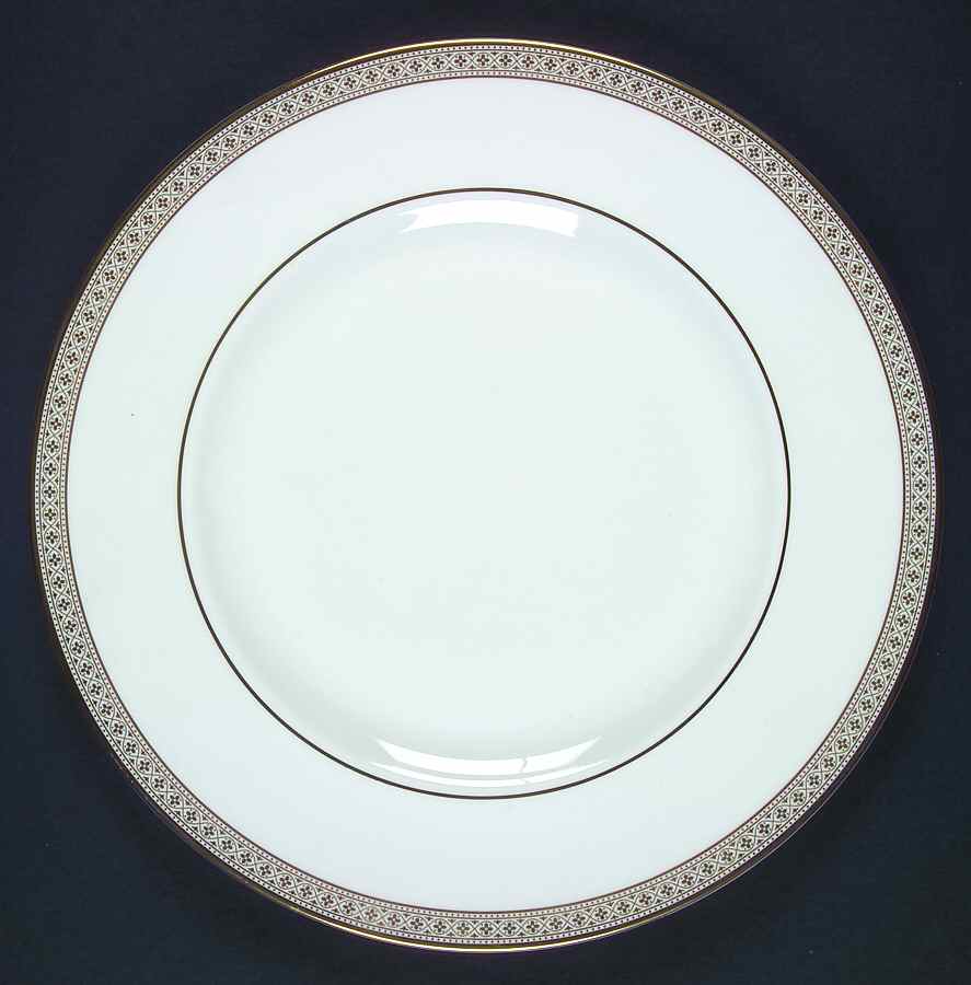 Piper Gold Dinner Plate by Royal Doulton-1
