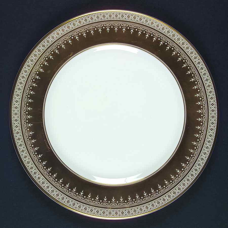 Piper Gold Accent Luncheon Plate by Royal Doulton-1