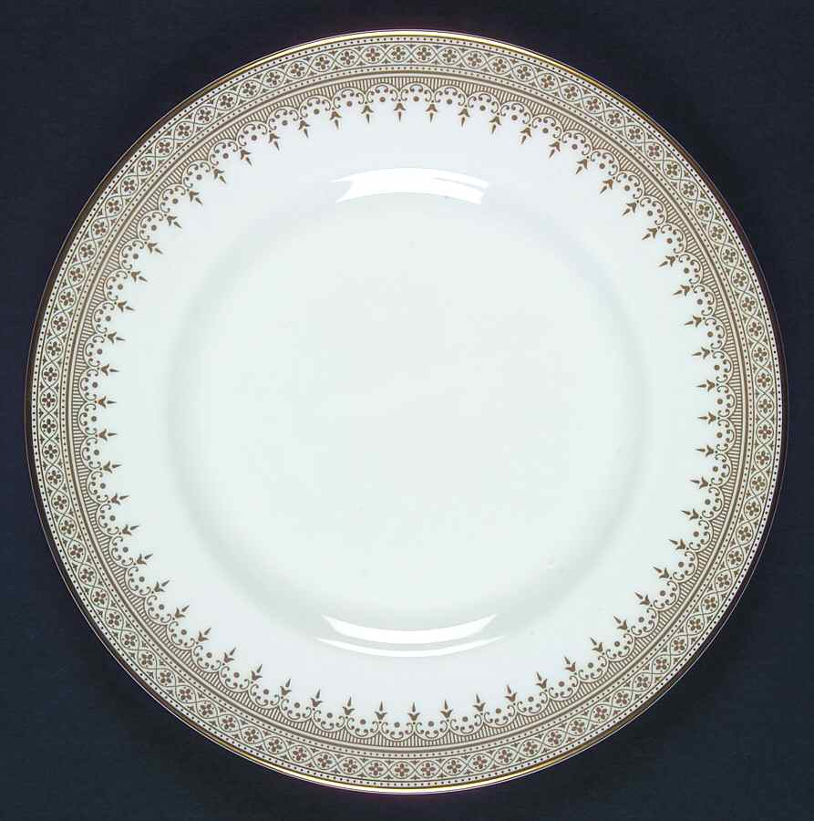 Piper Gold Salad Plate by Royal Doulton-1