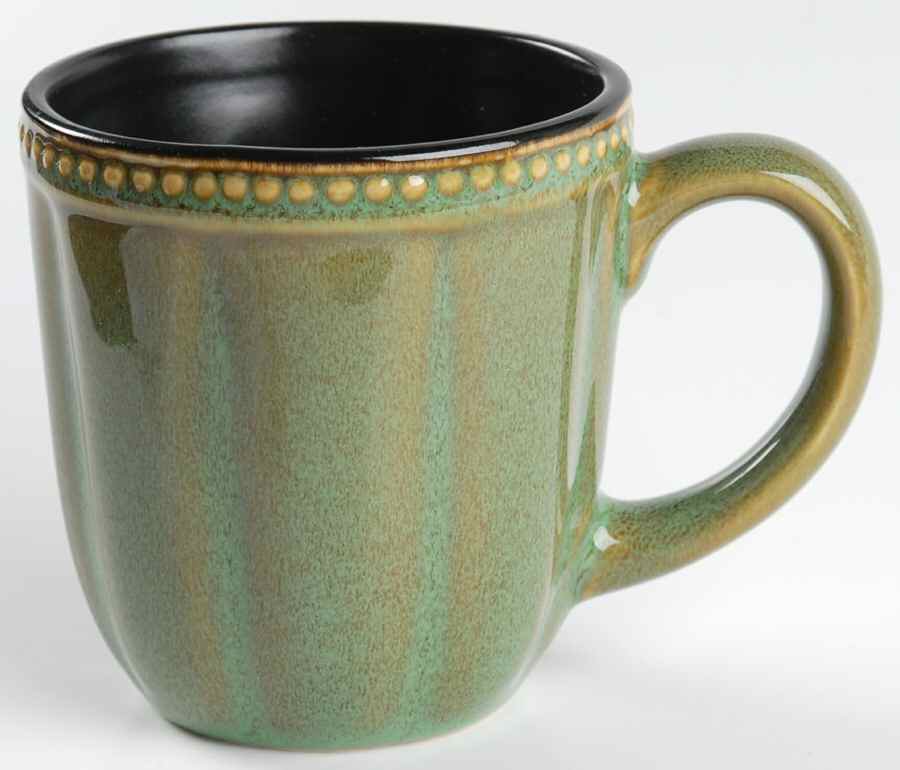 Hobnail Fall Green Mug by Roscher & Co-1