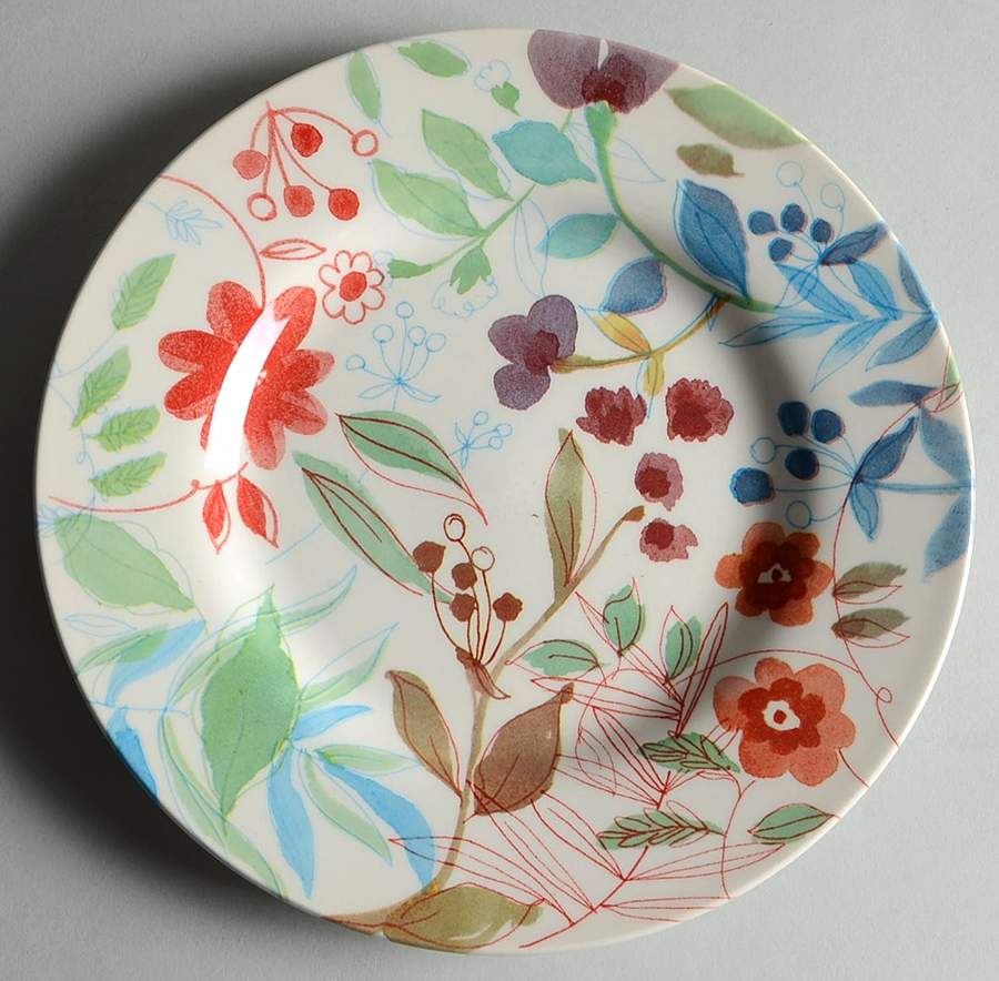 Bouquet Salad Plate by Royal Stafford-1