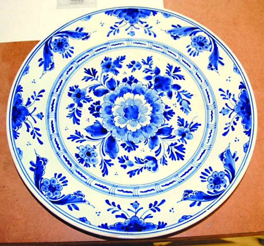 1785 Plate Wall by Royal Delft-1