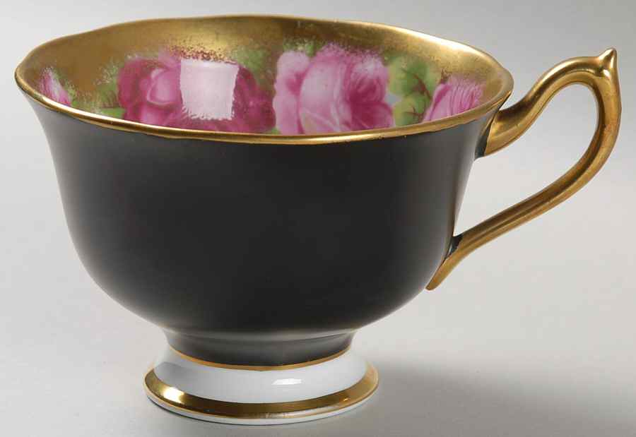 Old English Rose Matte Footed Cup by Royal Albert-1