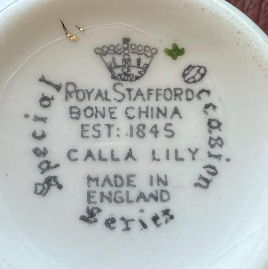 SPECIAL OCCASION SERIES Flat Cup by Royal Stafford-1