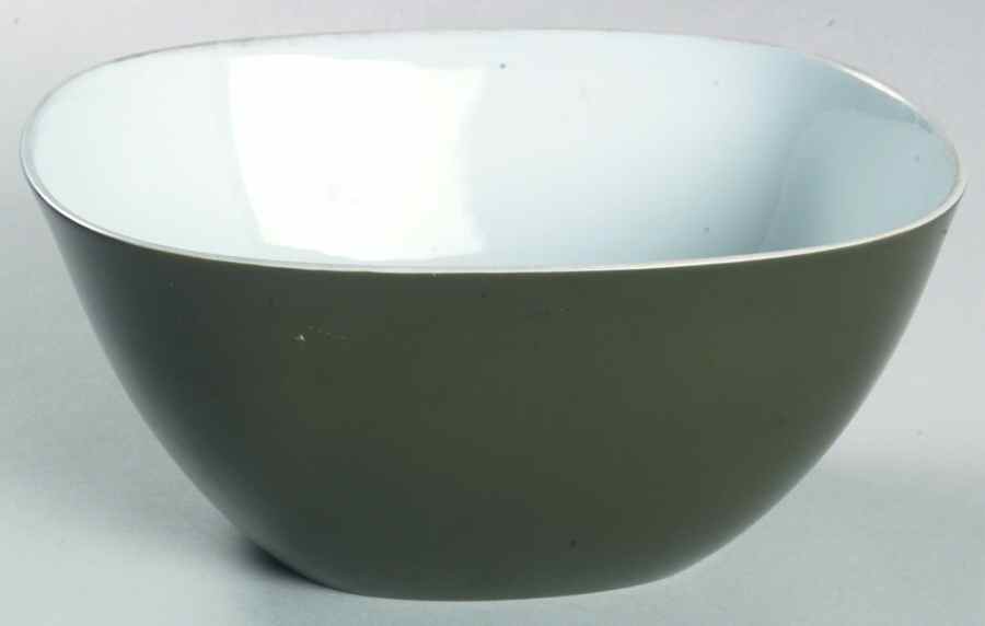 Secunda Olive Green 9" Round Vegetable Bowl by Rosenthal - Continental-1