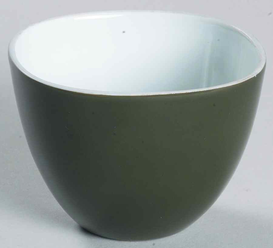 Secunda Olive Green Sugar Bowl No Lid by Rosenthal - Continental-1