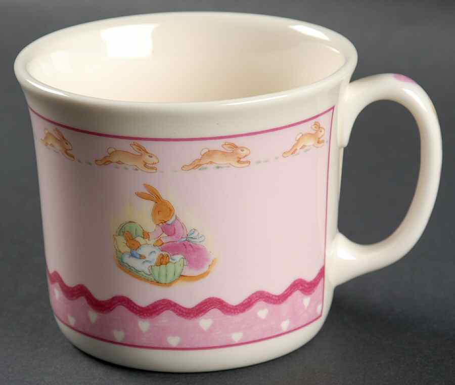 Bunnykins Sweethearts Child's Mug by Royal Doulton-1
