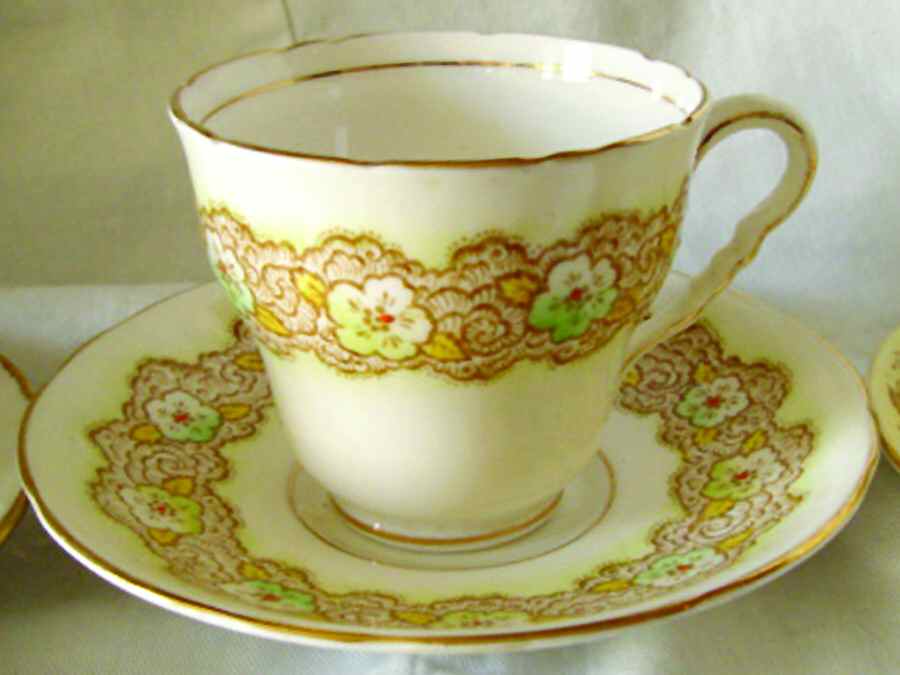 8228 Footed Cup & Saucer Set by Royal Stafford-1