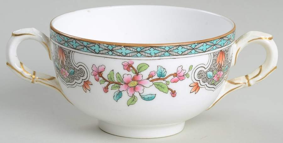 9118 Flat Bouillon Cup by Royal Worcester-1