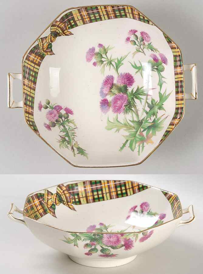 RWI199 Footed Cream Soup Bowl by Royal Winton-1
