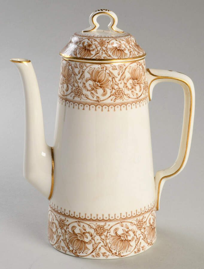 RW188 Mini Coffee Pot & Lid by Royal Worcester-1