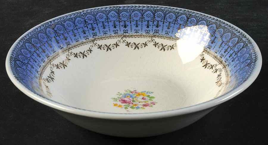 Bluetonia Fruit/Dessert (Sauce) Bowl by Royal (USA)-1