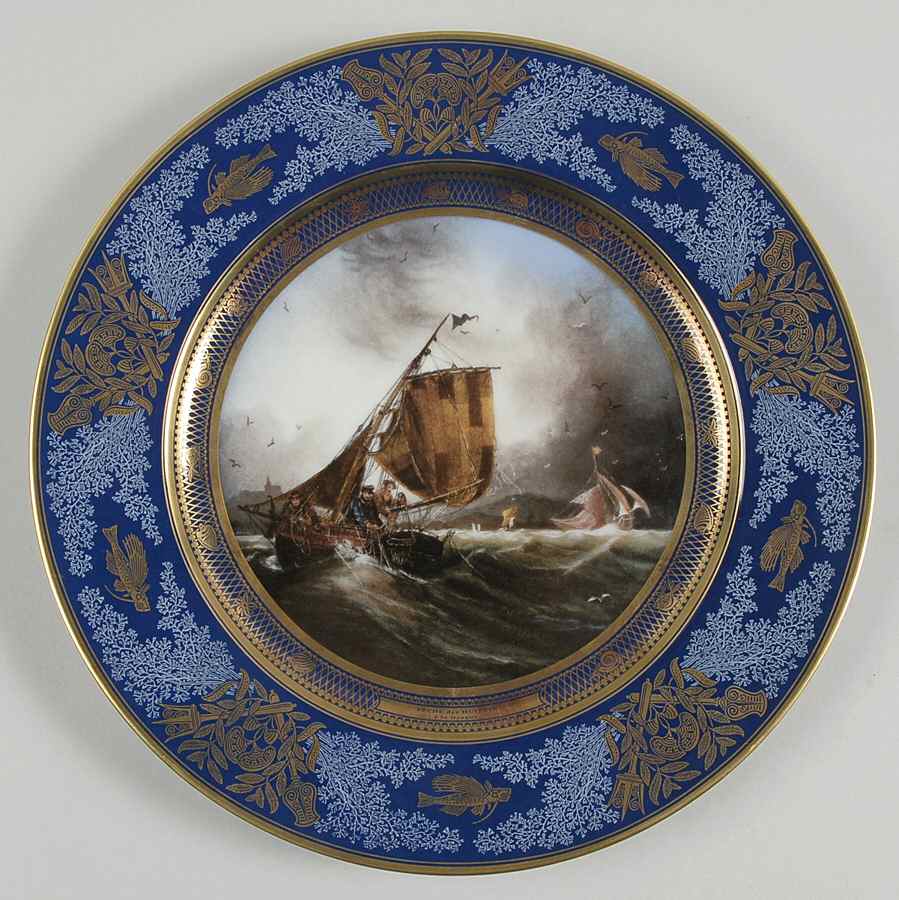 Les Peches Dinner Plate by Royale (France)-1