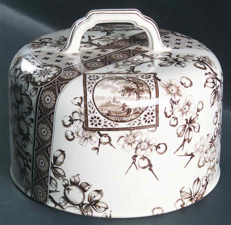 Dado Lid for Round Cheese Dish by Ridgway (Ridgways)-1