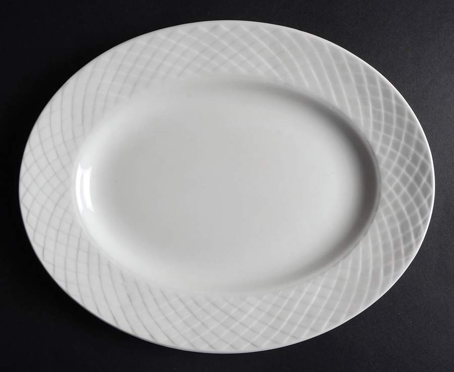 RTL1 12" Oval Serving Platter by Royal Tunstall-1