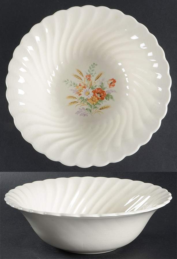 Wheat 9" Round Vegetable Bowl by Royal (USA)-1