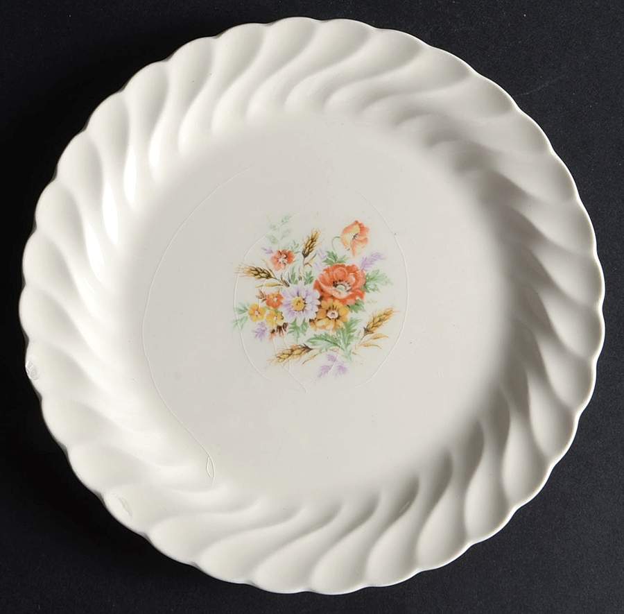 Wheat Bread & Butter Plate by Royal (USA)-1