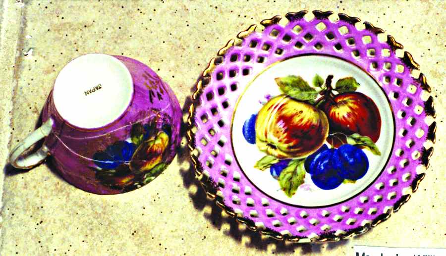 RYH8 Flat Cup & Saucer Set by Royal Halsey-1