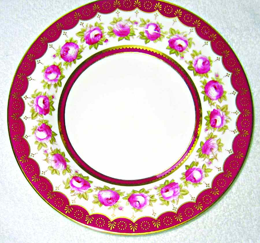 Z1302 Luncheon Plate by Royal Cauldon-1