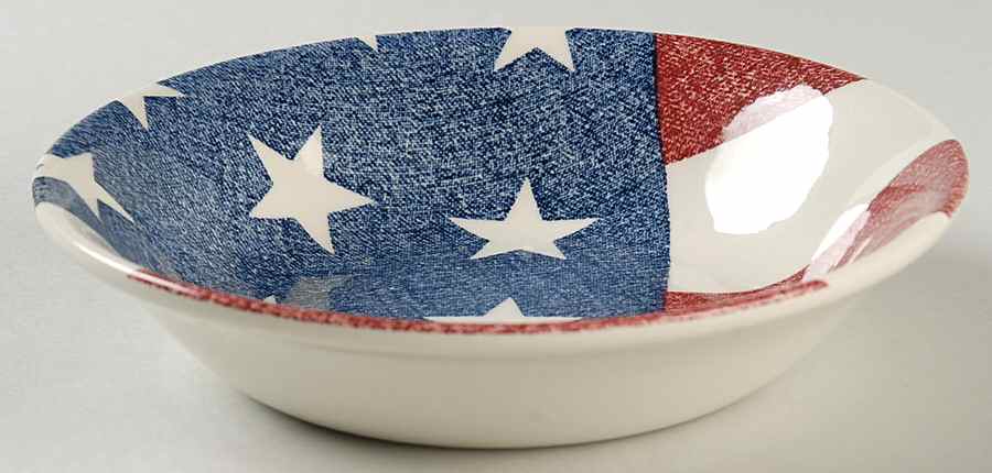 Americana Flag Coupe Cereal Bowl by Royal Stafford-1