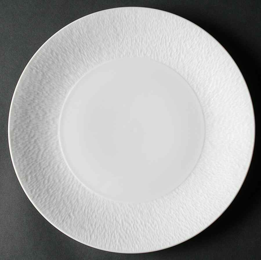 Mineral Sable White Dinner Plate by Raynaud-1