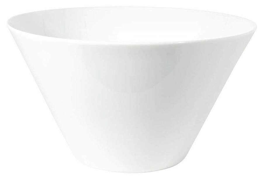 Organics White 10" Large Salad Serving Bowl by Raynaud-1