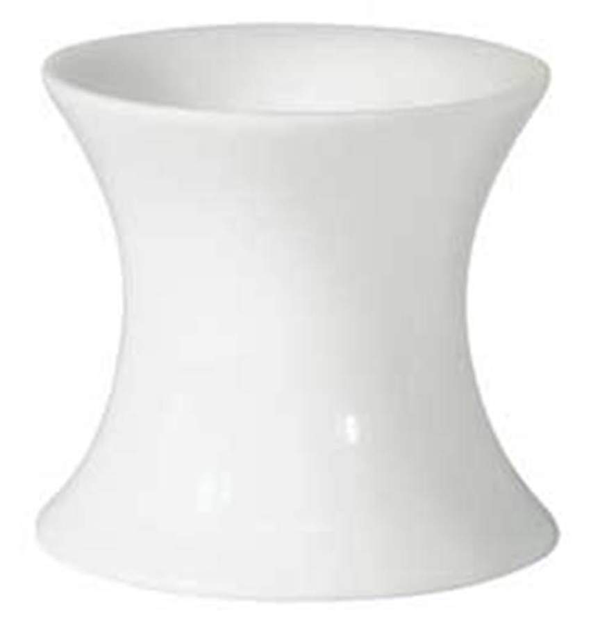 Organics White Single Egg Cup by Raynaud-1