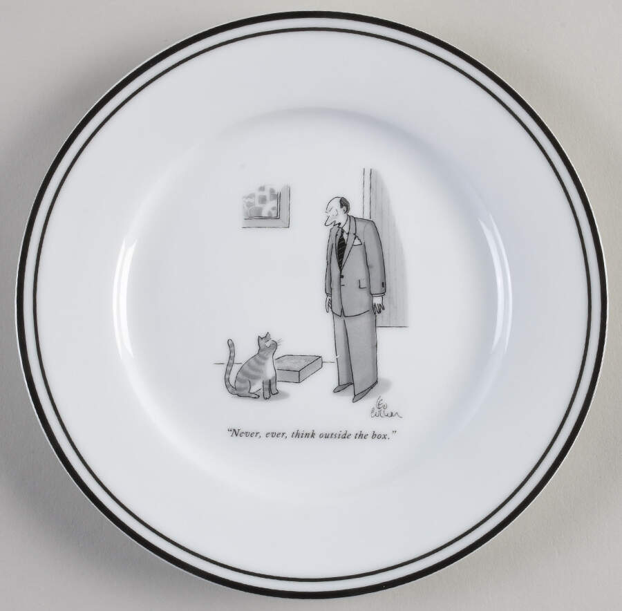The New Yorker (Cheese Plates) Salad Plate by Restoration Hardware-1
