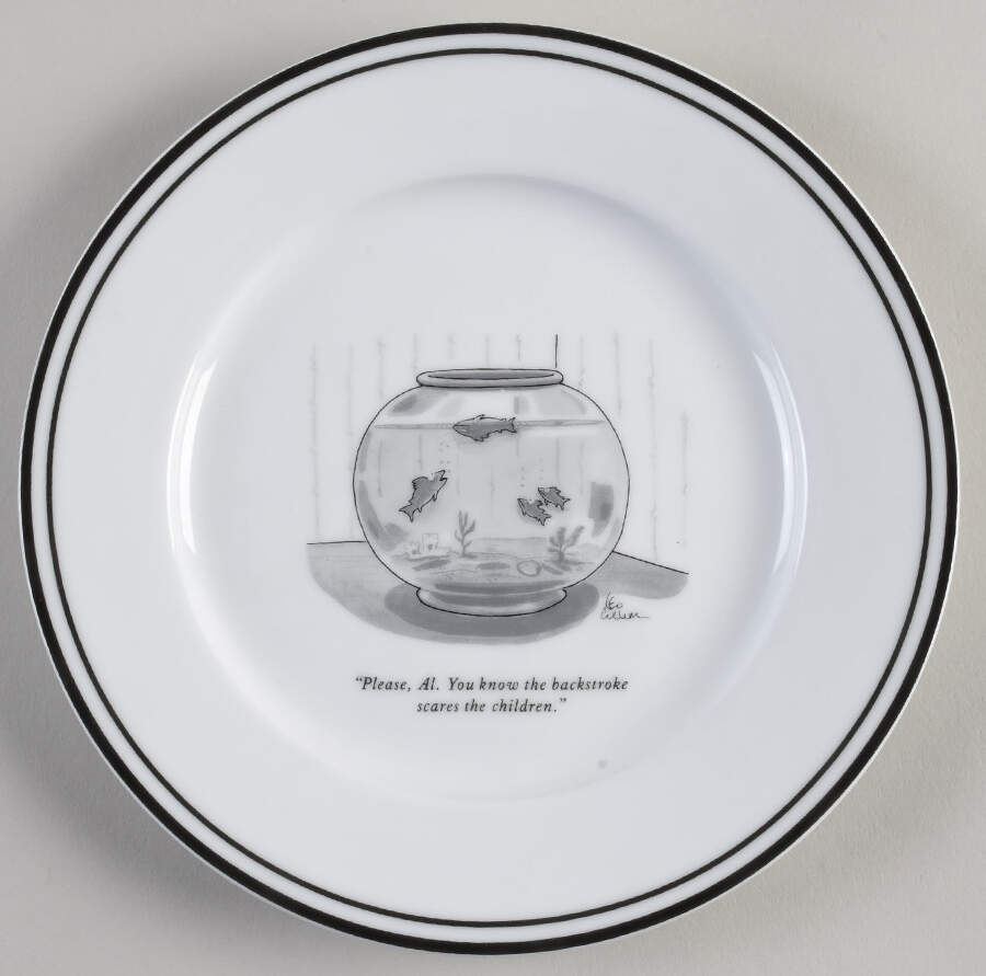The New Yorker (Cheese Plates) Salad Plate by Restoration Hardware-1