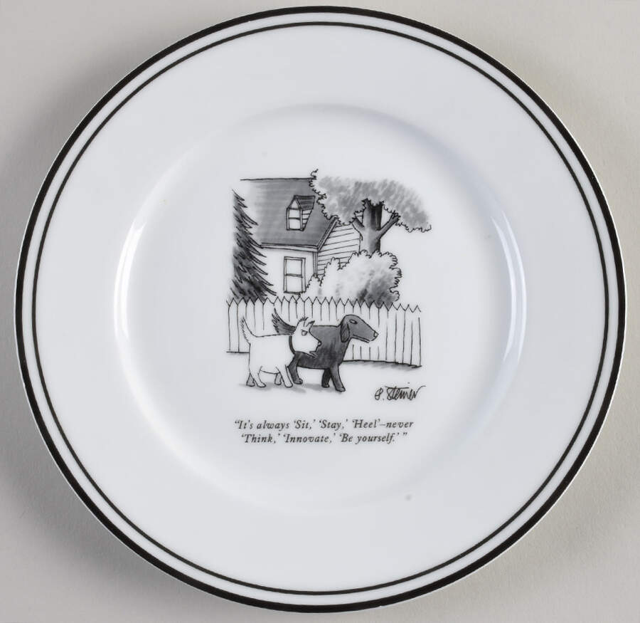 The New Yorker (Cheese Plates) Salad Plate by Restoration Hardware-1