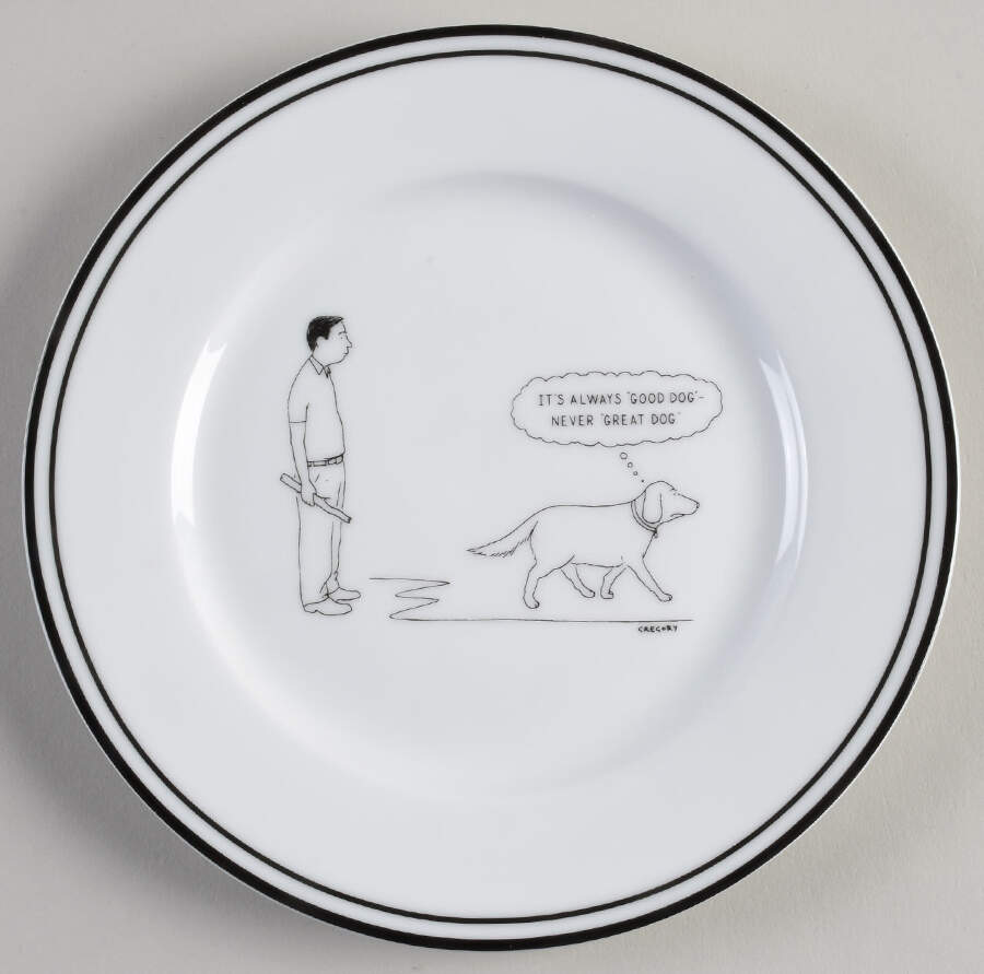 The New Yorker (Cheese Plates) Salad Plate by Restoration Hardware-1