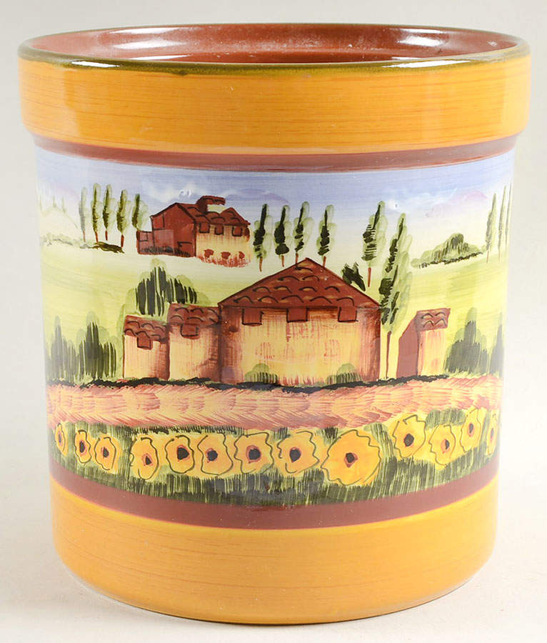 Douce Provence Countryside Large Canister No Lid by Romancing Provence-1