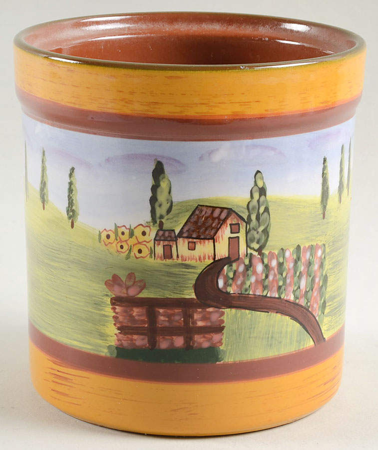 Douce Provence Countryside Small Canister No Lid by Romancing Provence-1