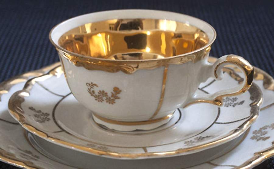 R1672 Footed Cup & Saucer Set by Rosenthal - Continental-1