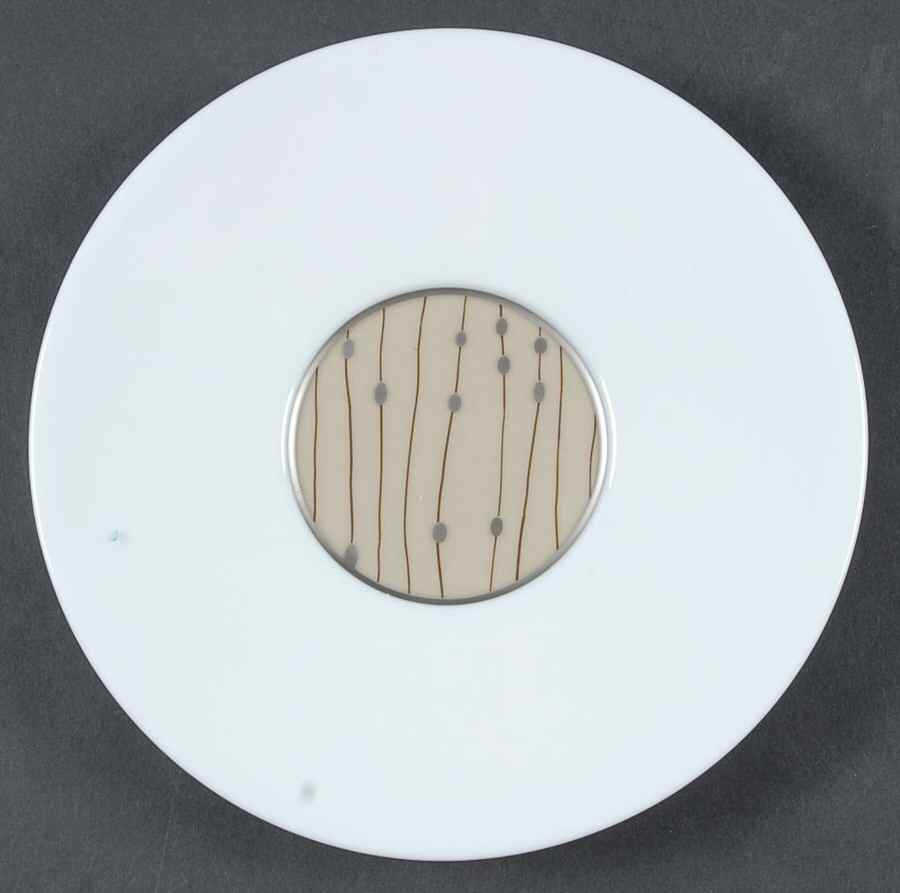 Pluies Beige Saucer by Raynaud-1