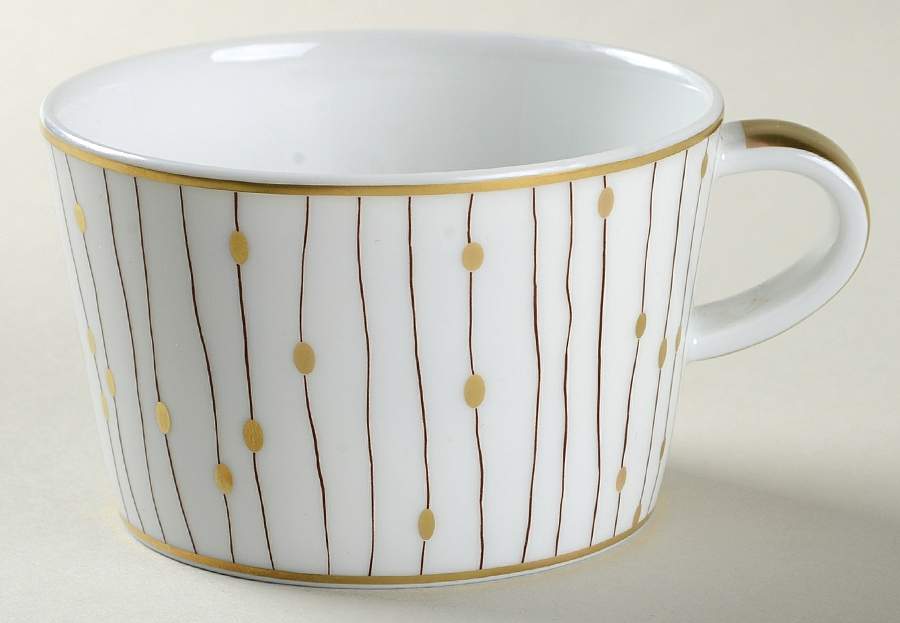 Pluies Gold Flat Cup by Raynaud-1