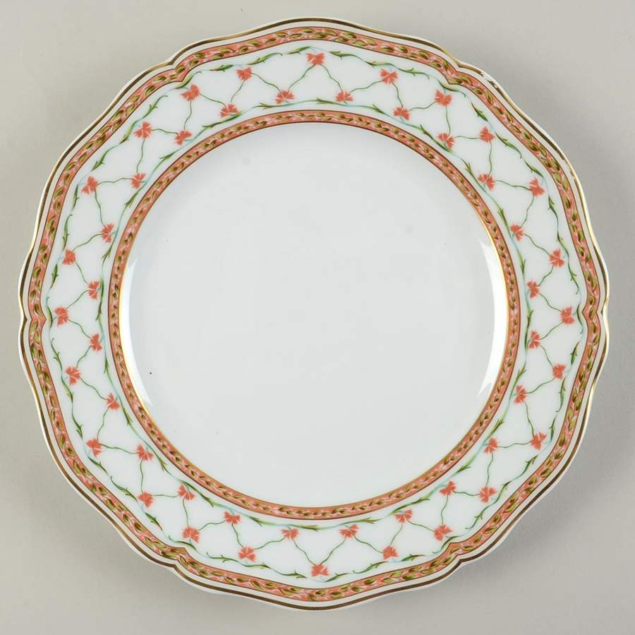 Trellis Rose Salad/Dessert Plate by Raynaud-1