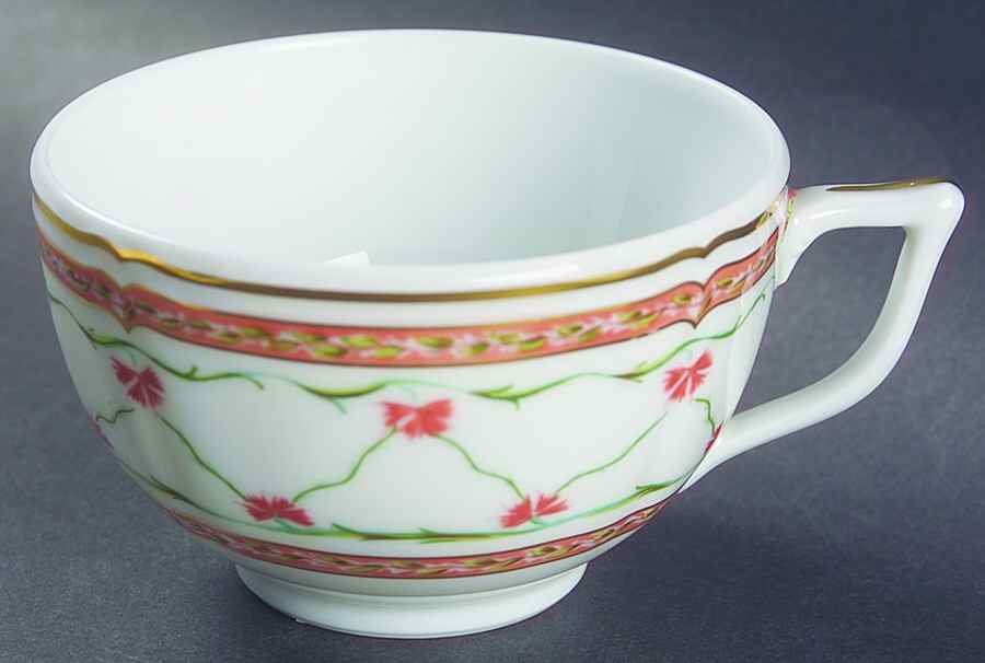 Trellis Rose Flat Cup by Raynaud-1