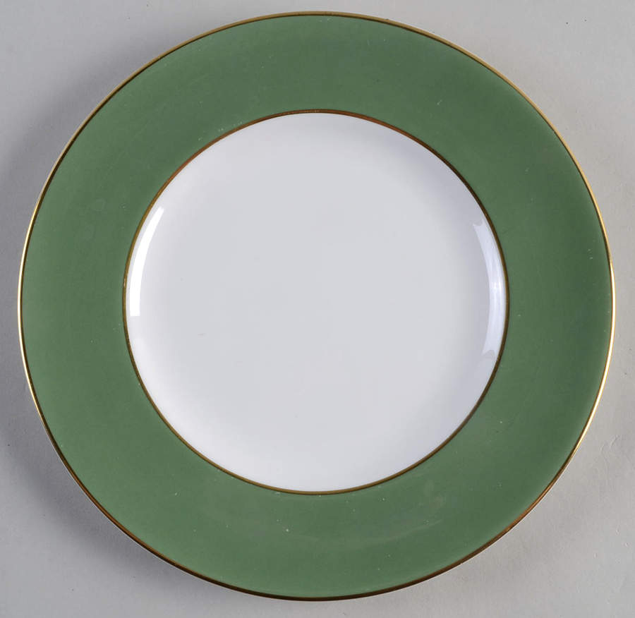Asprey Sage Green Salad Plate by Royal Worcester-1