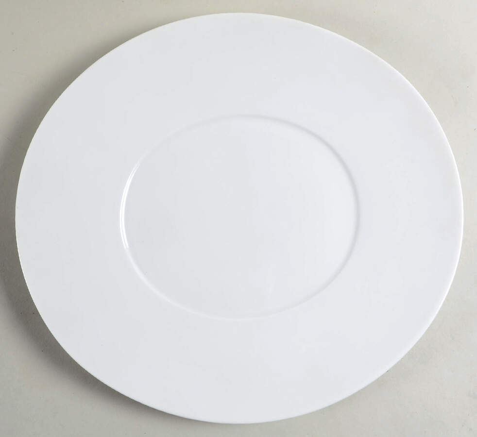 Point-Hommage 12" Oval Serving Platter by Raynaud-1