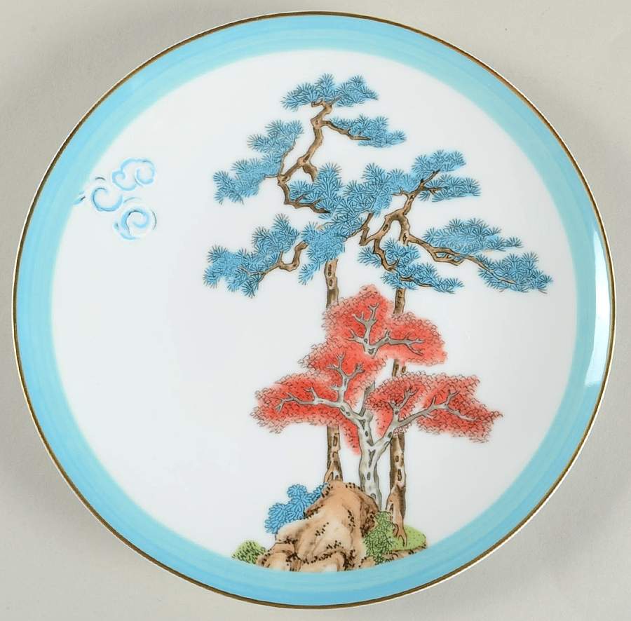 Jardin Celeste Salad/Dessert Plate by Raynaud-1