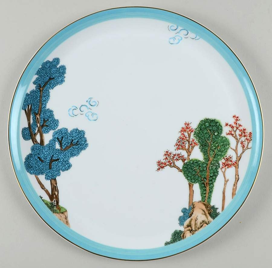 Jardin Celeste Cake Plate by Raynaud-1