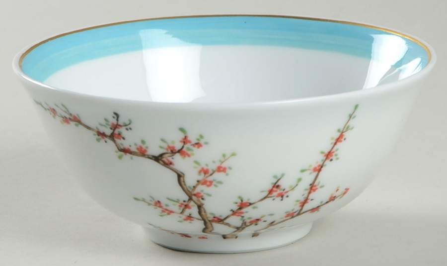Jardin Celeste Asian Bowl by Raynaud-1