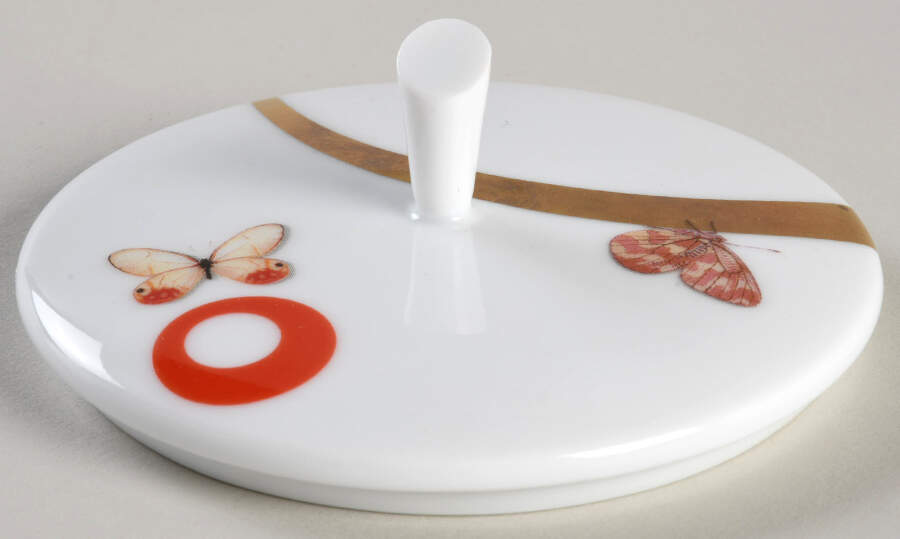 Metamorphoses Lid for Round Box by Raynaud-1
