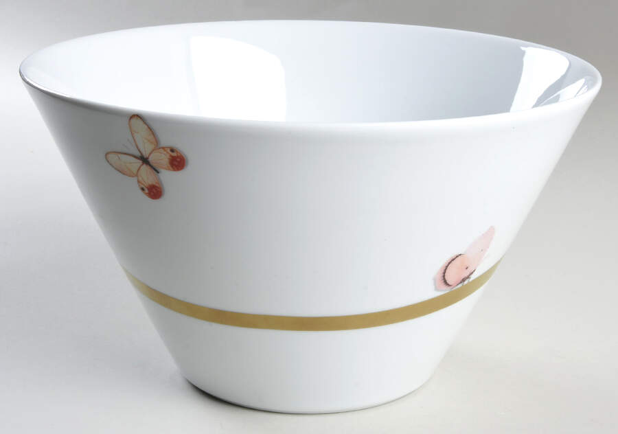 Metamorphoses 10" Large Salad Serving Bowl by Raynaud-1