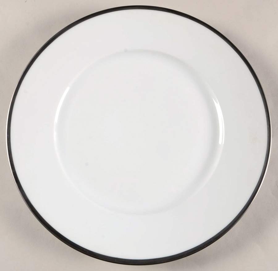 Fontainebleau Platinum (No Verge) Dinner Plate by Raynaud-1