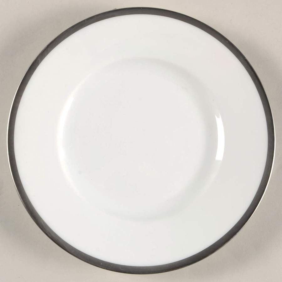 Fontainebleau Platinum (No Verge) Bread & Butter Plate by Raynaud-1